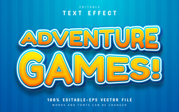 Adventure Game Text Effect: Bold Design for Impact