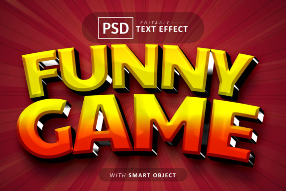 Bring Playful Energy to Your Designs with This Funny Game Text Effect