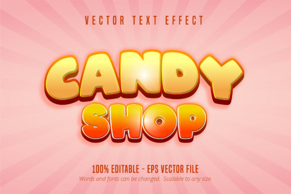 Candy Shop Text: Unlock Game-Style Typography
