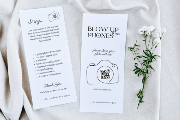 Capture the Fun: The I Spy Blow Up Wedding Game Template