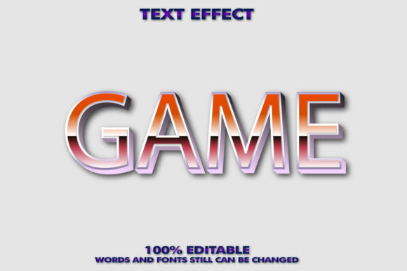 Design of Game Text Effect: Make Your Brand Stand Out