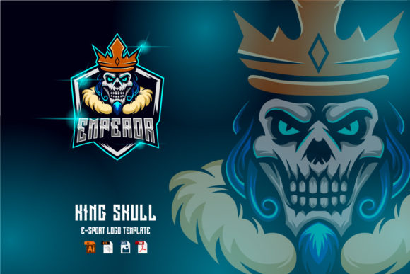 Emperor Skull Game E-Sport Logo: A Designer's Guide