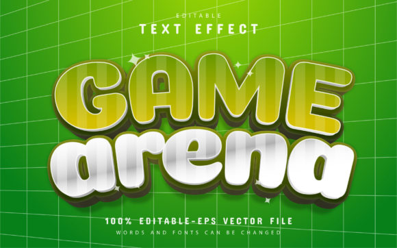 Game Arena Cartoon Text Effect: Bold Fun for Modern Projects