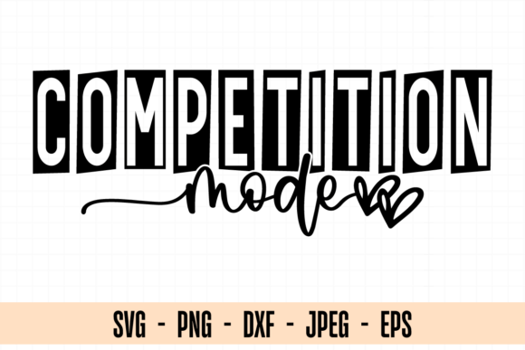 Game Day SVG and Competition Mode SVG for Cricut