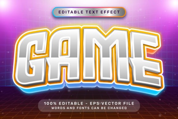 Game Effect and Editable Text: Instant 3D Impact for Your Projects