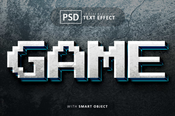 Game Pixel 3d Text Effect Editable: Your Secret Weapon for Retro-Modern Design