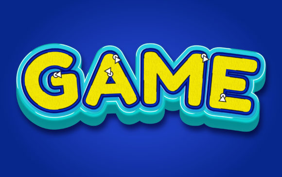 Game Text Effect: Editable Text Style for Impactful Design