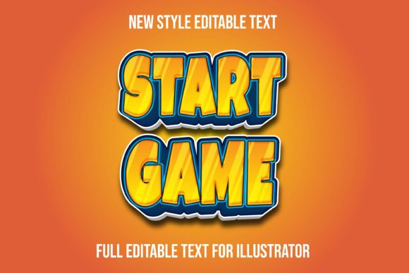 Start Game Text Effect: Dynamic Typography for Modern Brands