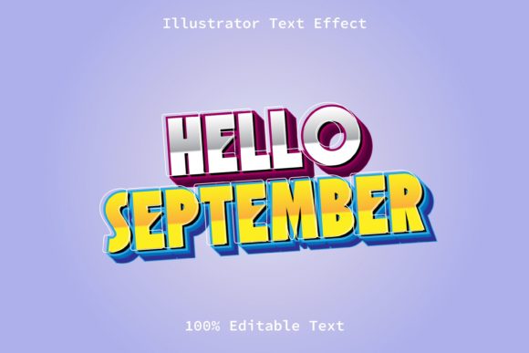 Unleashing Playful Energy with Hello September Modern Game Cartoon